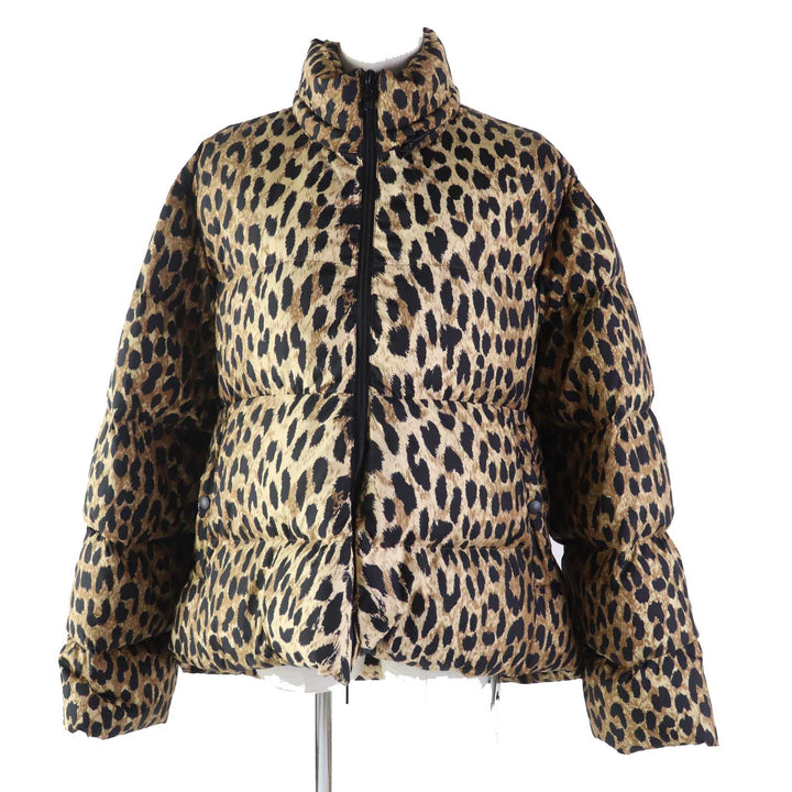 Top Quality Balenciaga Leopard Print Padded Jacket Women