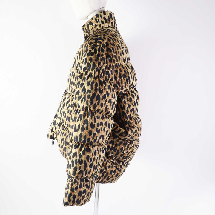 Top Quality Balenciaga Leopard Print Padded Jacket Women