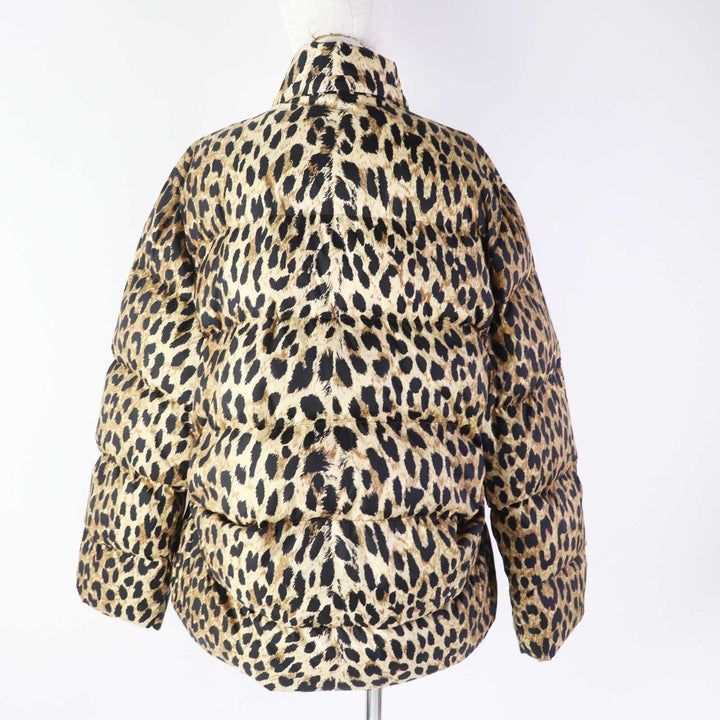 Top Quality Balenciaga Leopard Print Padded Jacket Women
