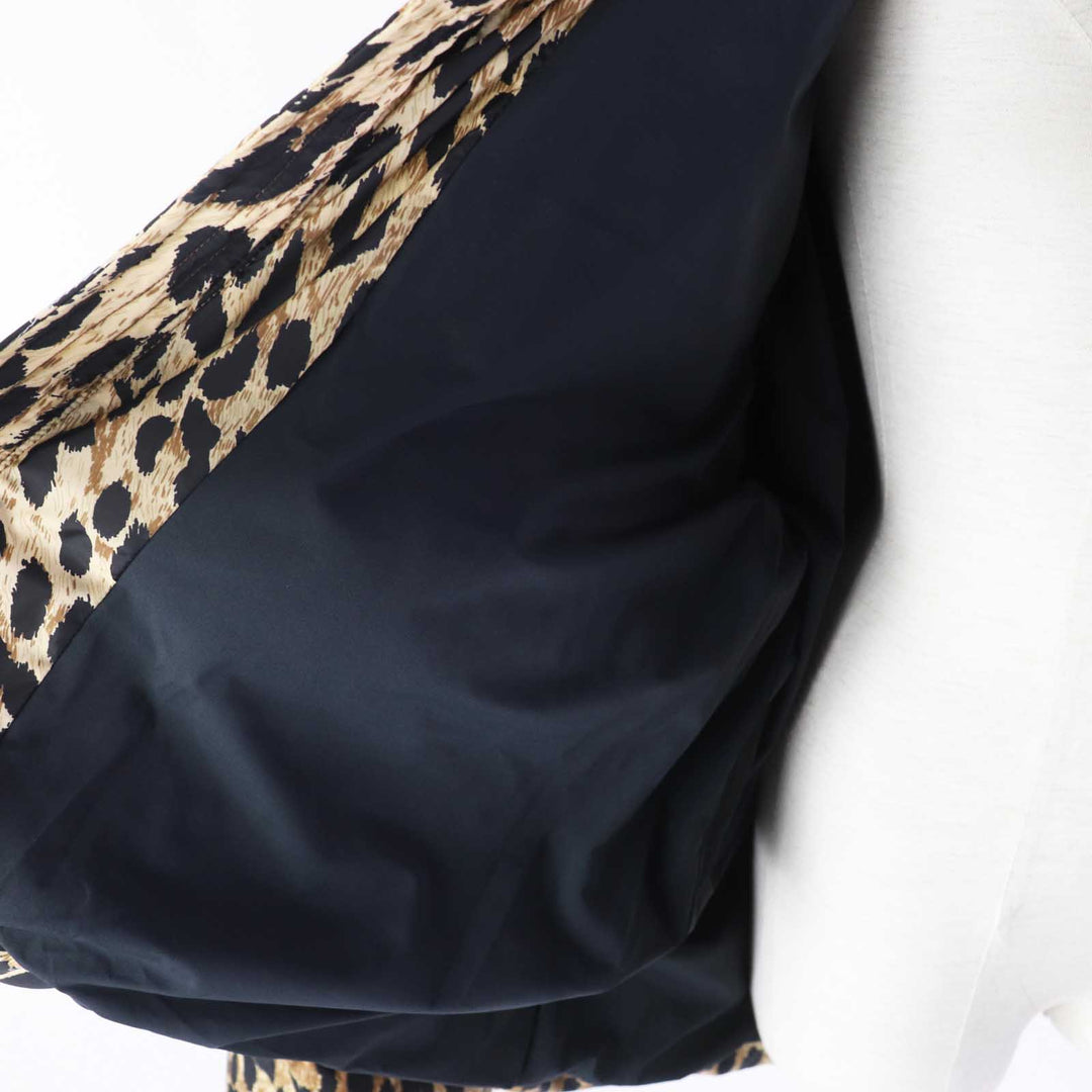 Top Quality Balenciaga Leopard Print Padded Jacket Women