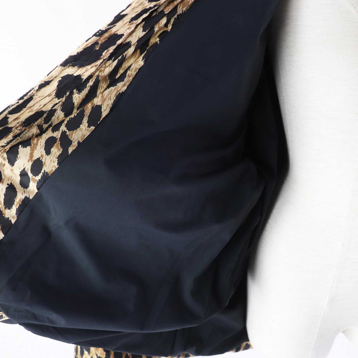 Top Quality Balenciaga Leopard Print Padded Jacket Women