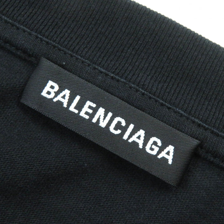 Top Quality Balenciaga I Love Techno Tee T-shirt Black M