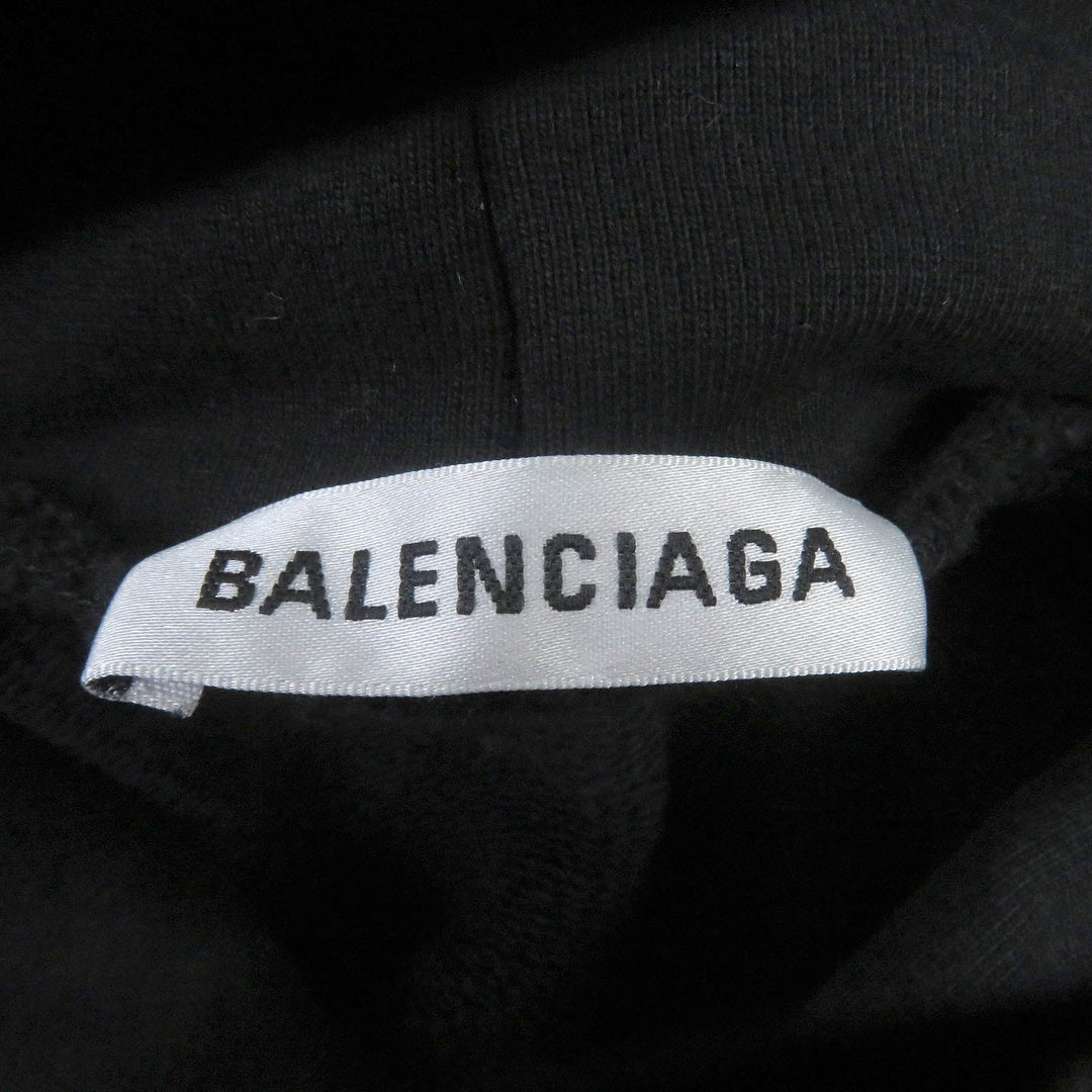 Top Quality Balenciaga Cotton Hoodie Parker XS Black