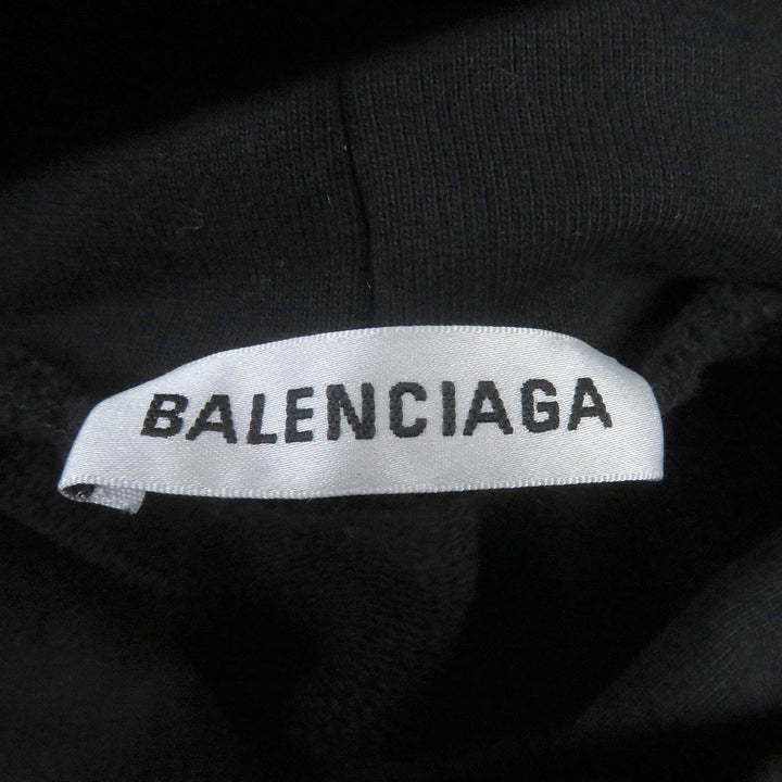 Top Quality Balenciaga Cotton Hoodie Parker XS Black