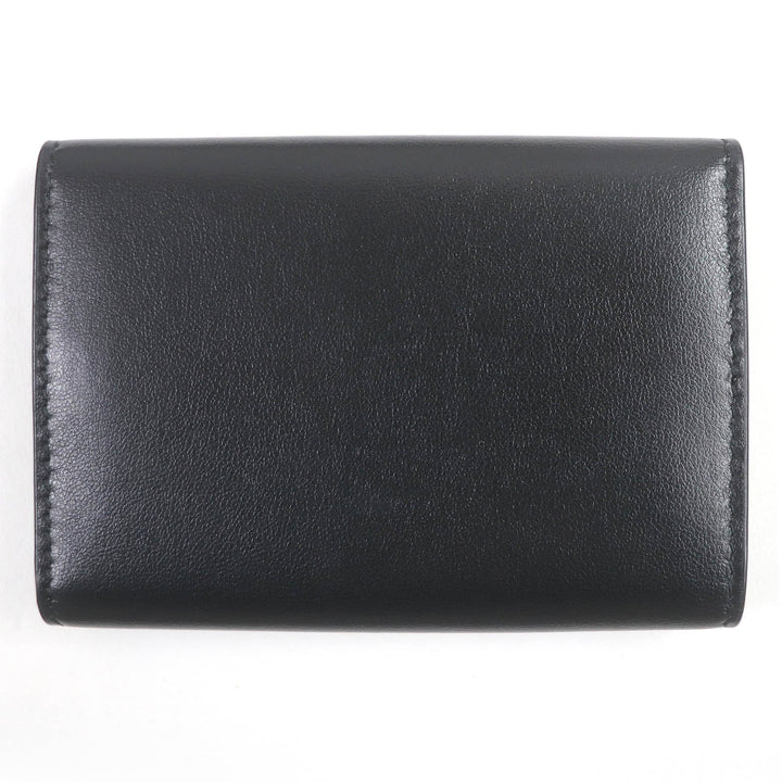 Top Quality Balenciaga Logo Card Case Leather Key Holder