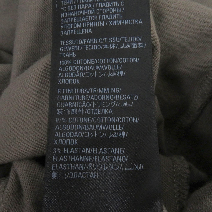 Top Quality Balenciaga Distressed Oversized T-shirt Brown