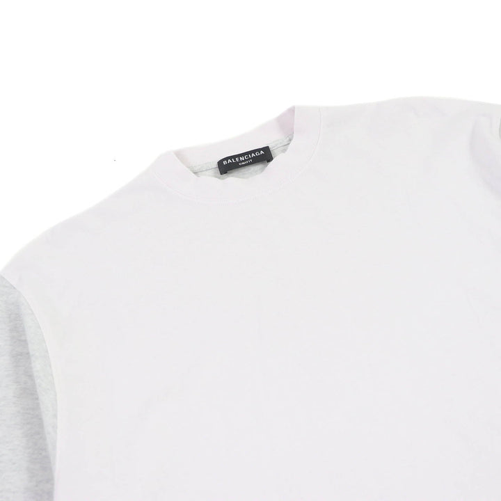 Top Quality Balenciaga Oversized T-shirt Ivory Gray L