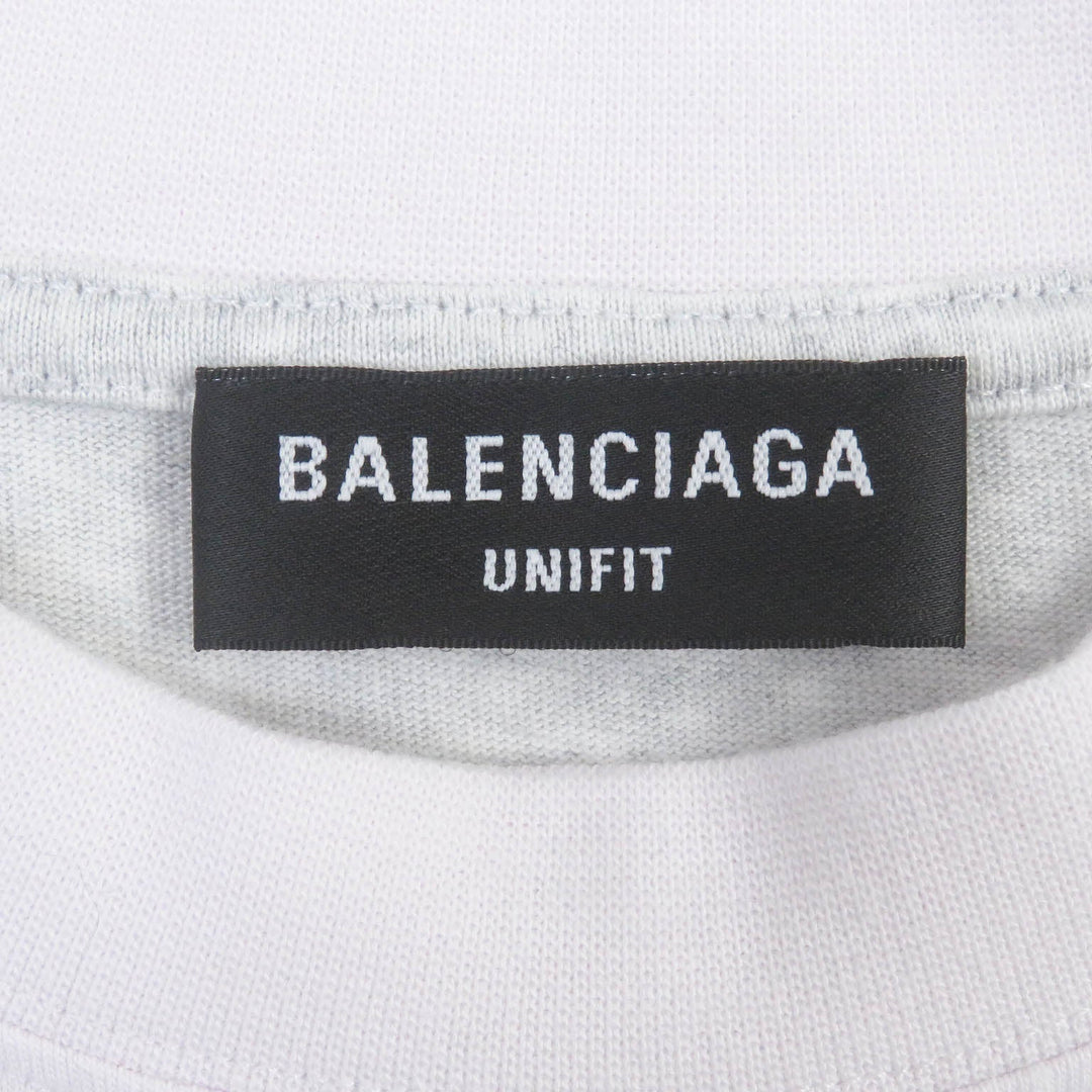 Top Quality Balenciaga Oversized T-shirt Ivory Gray L