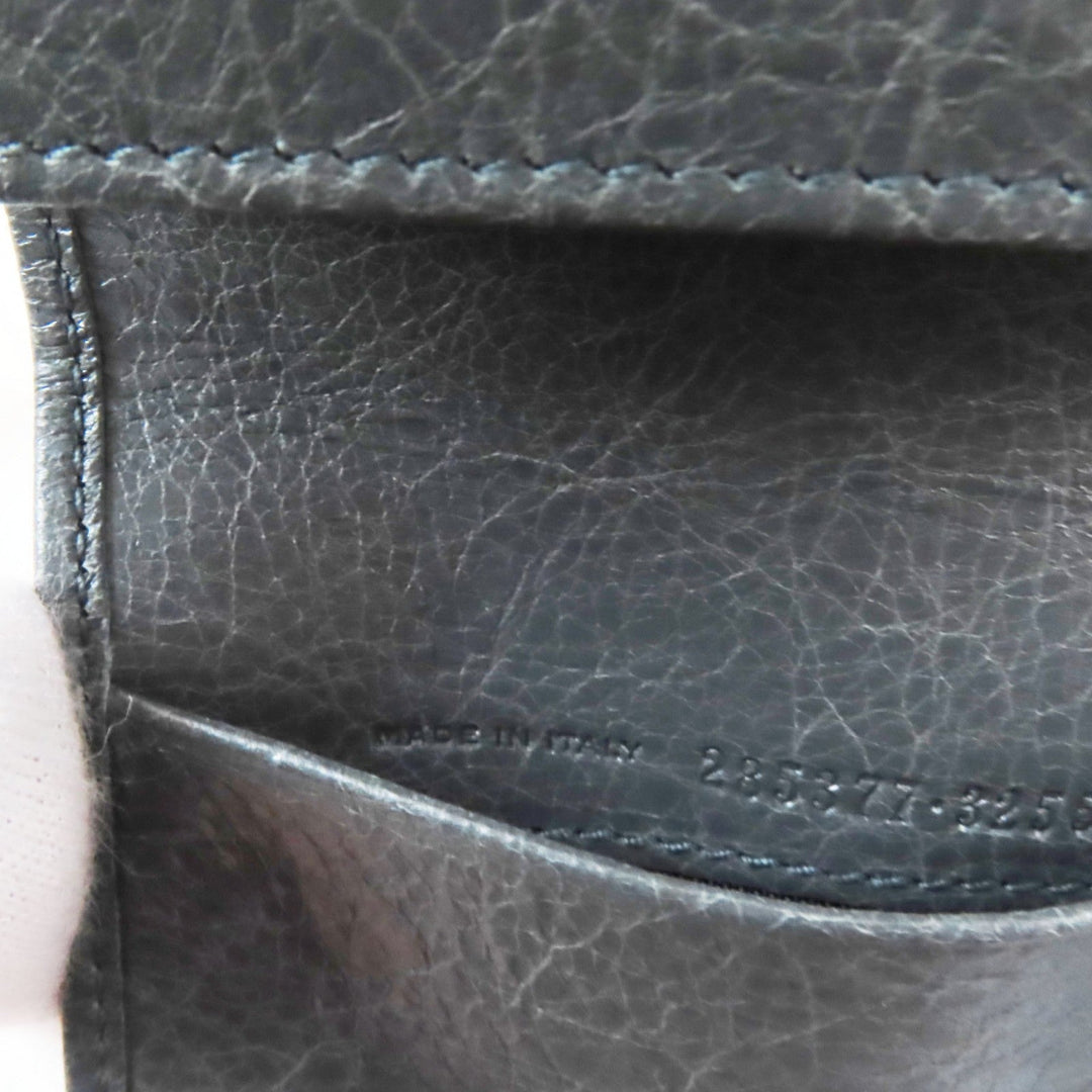 Top Quality Balenciaga Leather Key Holder Gray