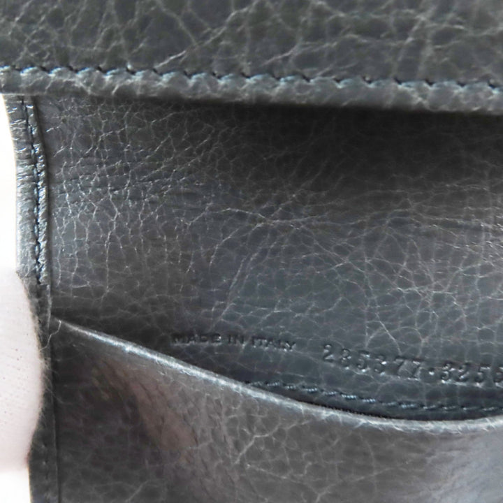 Top Quality Balenciaga Leather Key Holder Gray