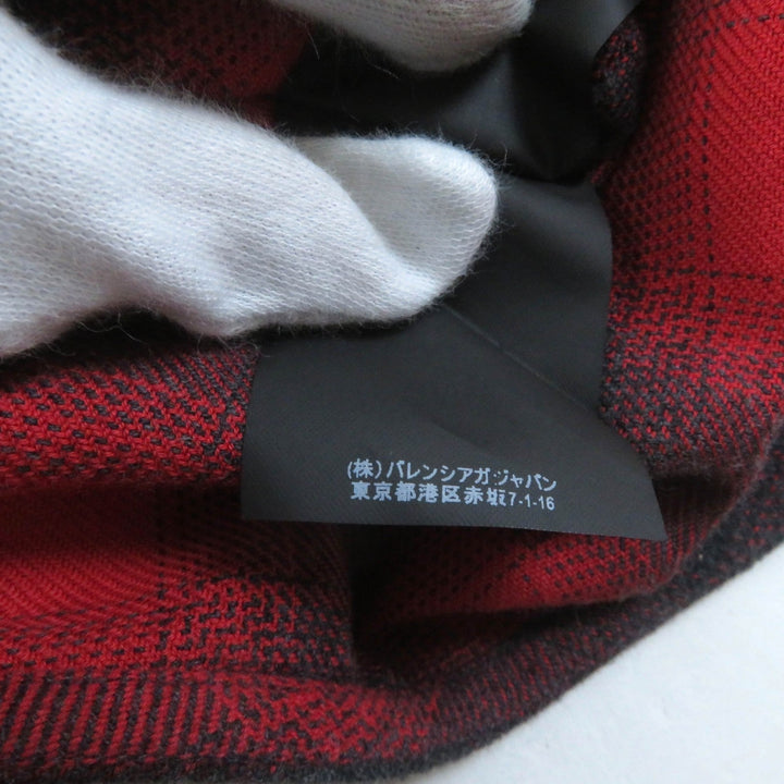 Top Quality Balenciaga Check Pattern Long Sleeve Shirt