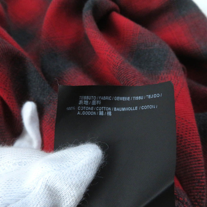 Top Quality Balenciaga Check Pattern Long Sleeve Shirt