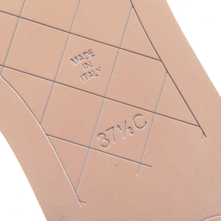 Top Quality Chanel Suede Leather Sandals 37.5 Pink