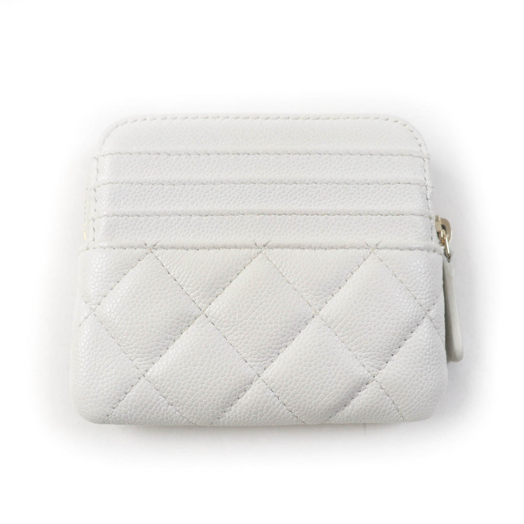 Top Quality Chanel Classic Zip Coin Purse Caviar Skin