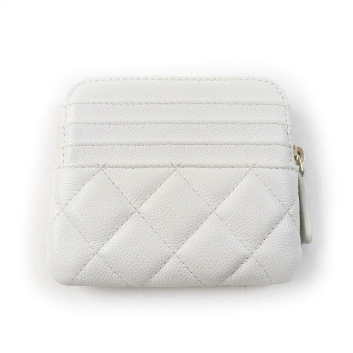 Top Quality Chanel Classic Zip Coin Purse Caviar Skin