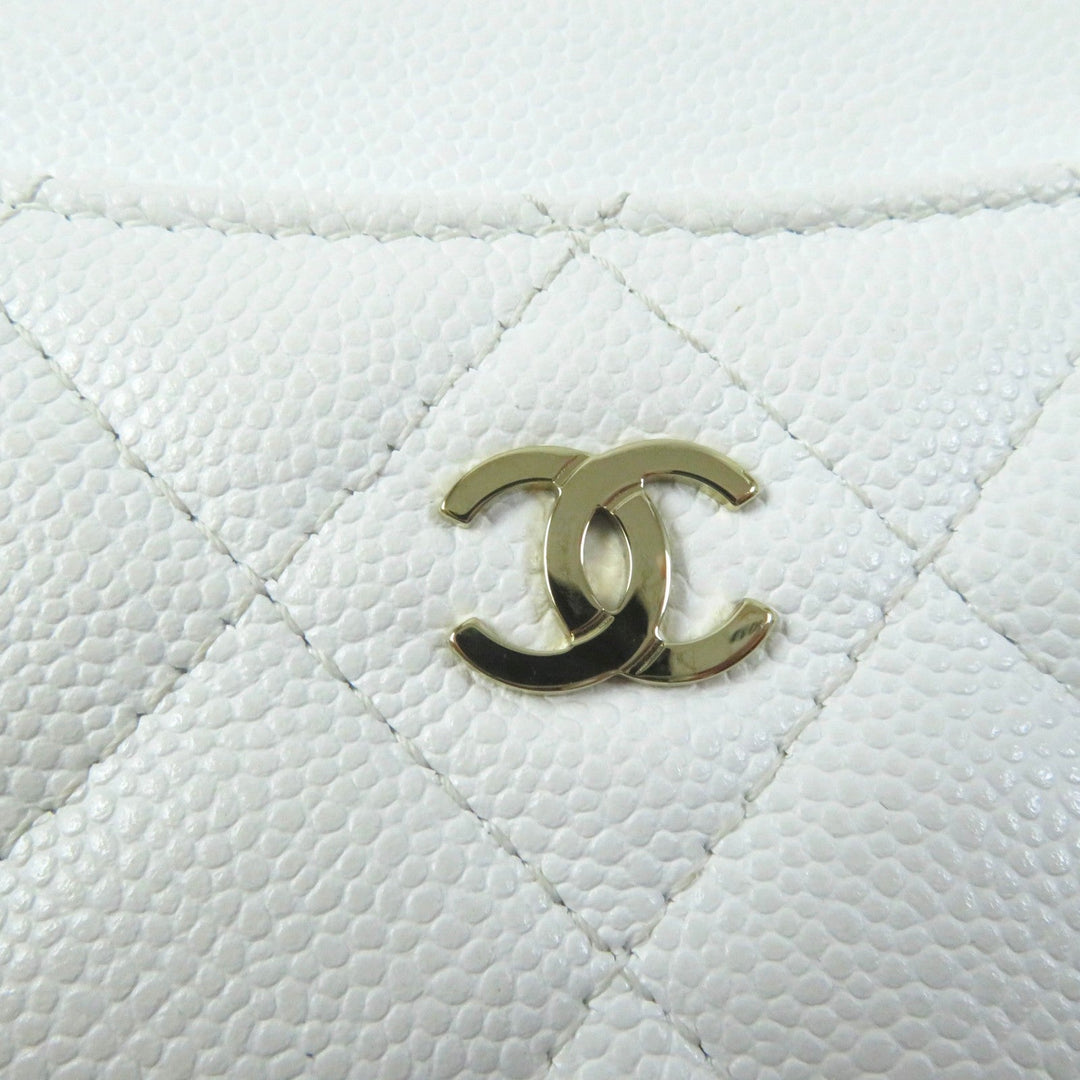 Top Quality Chanel Classic Zip Coin Purse Caviar Skin