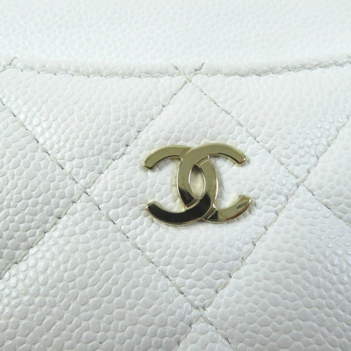 Top Quality Chanel Classic Zip Coin Purse Caviar Skin