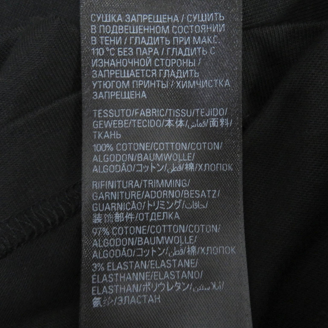 Top Quality Balenciaga Cotton Logo Print T-Shirt Black S