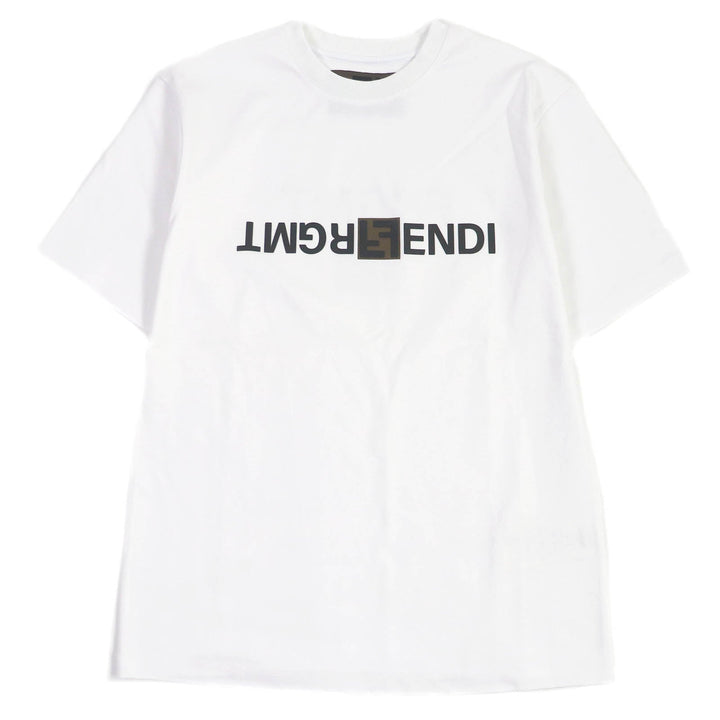 Fendi Cotton T-Shirt FS9626 XXS White