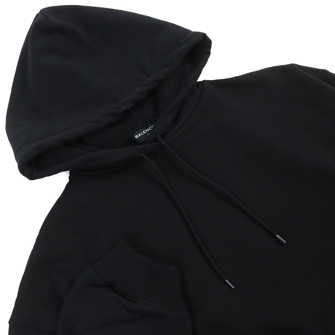 Top Quality Balenciaga Cotton Back Logo Oversized Pullover