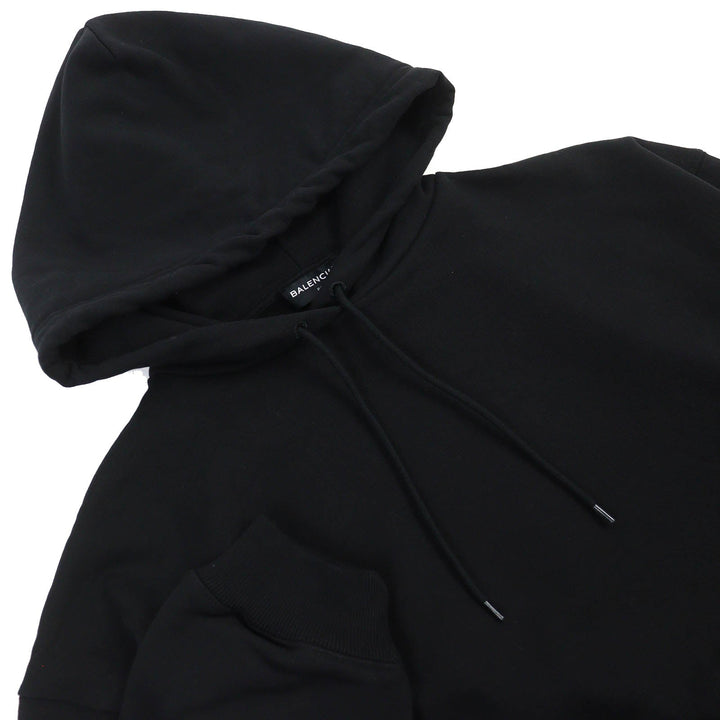 Top Quality Balenciaga Cotton Back Logo Oversized Pullover