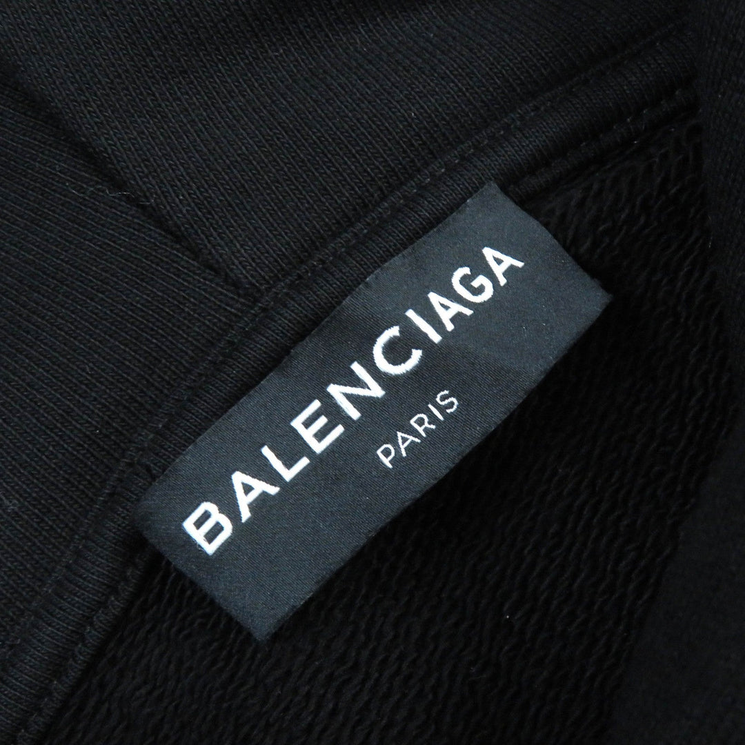 Top Quality Balenciaga Cotton Back Logo Oversized Pullover