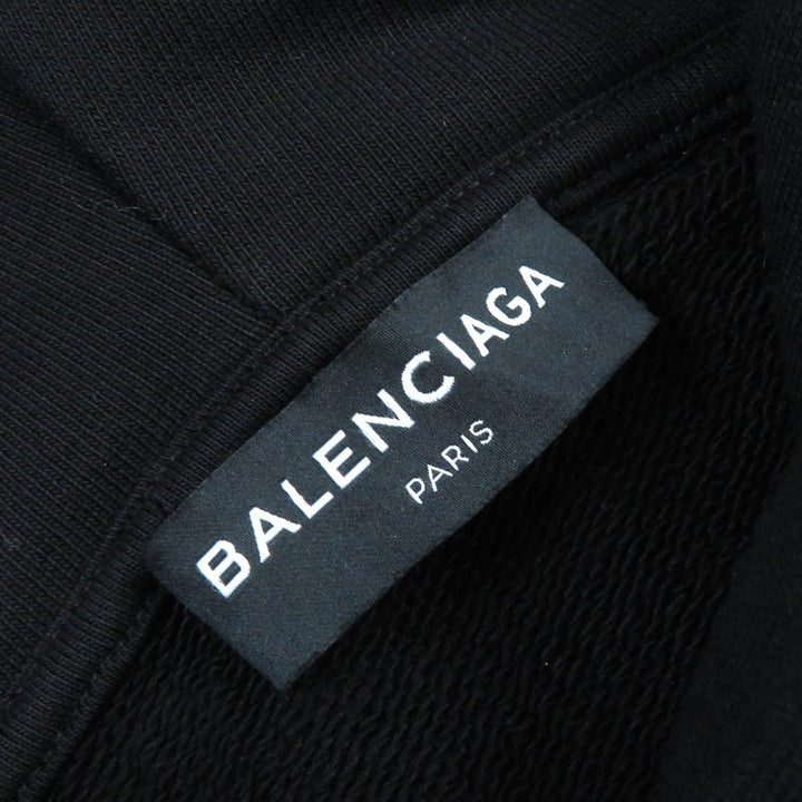 Top Quality Balenciaga Cotton Back Logo Oversized Pullover