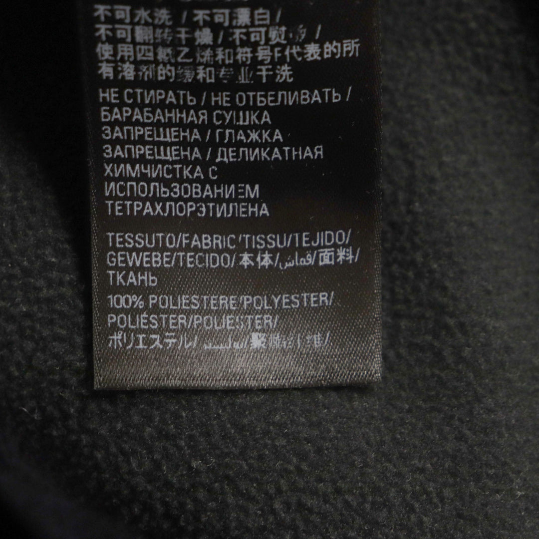 Top Quality Balenciaga Zip-Up Hoodie Fleece Jacket Black