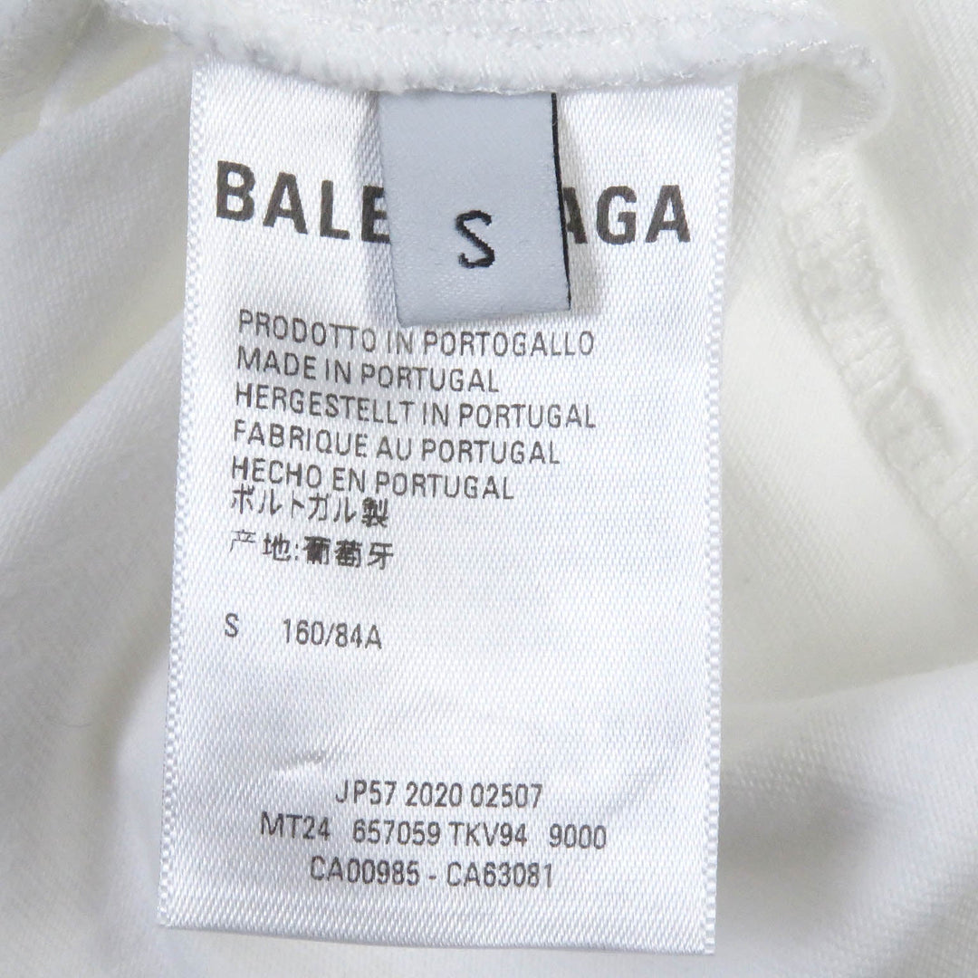 Top Quality Balenciaga Cotton Oversized Double Sleeve T-shirt S