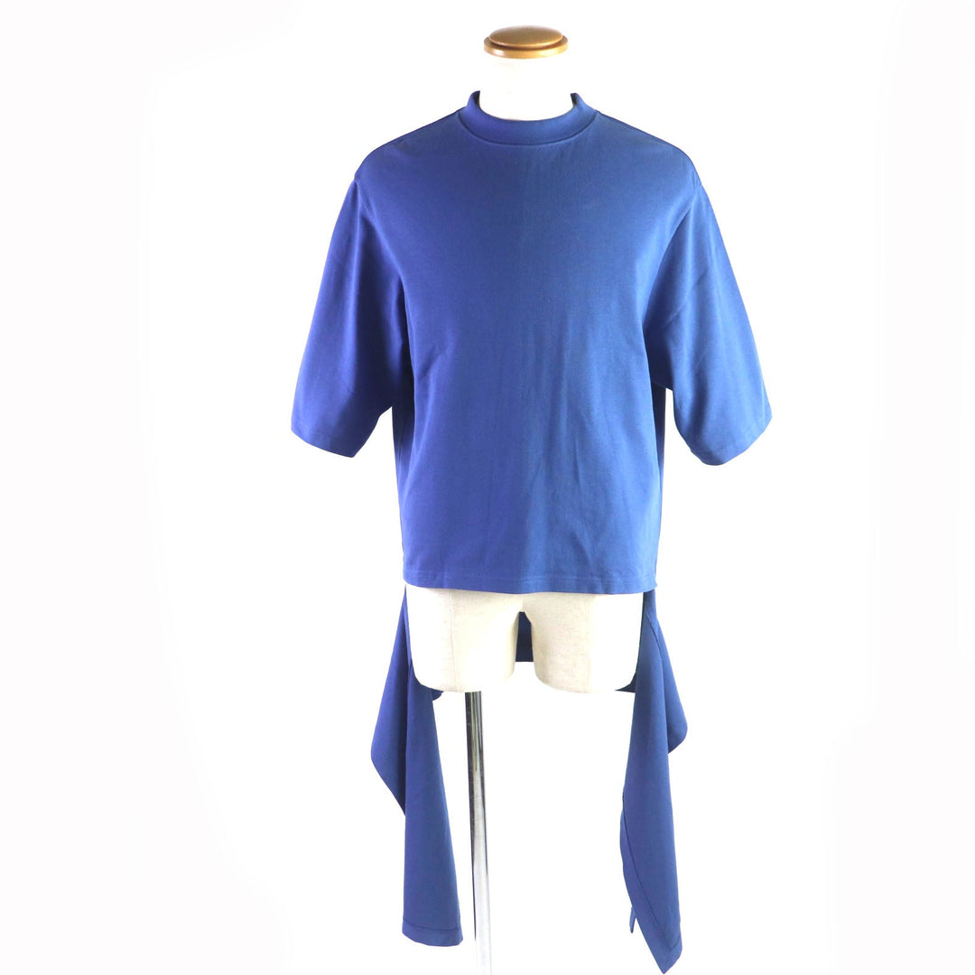 Top Quality Balenciaga Cotton Deformed T-shirt Blue M