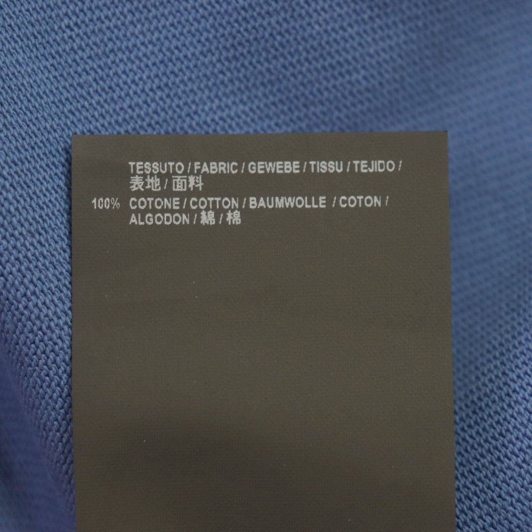 Top Quality Balenciaga Cotton Deformed T-shirt Blue M