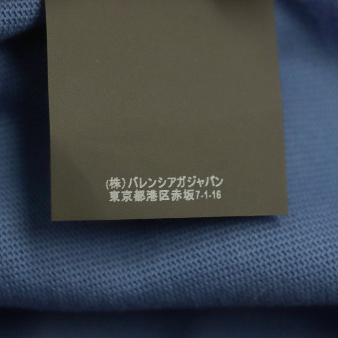 Top Quality Balenciaga Cotton Deformed T-shirt Blue M