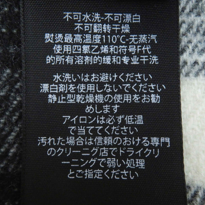 Top Quality Balenciaga Wool Logo Check Scarf with Fringe