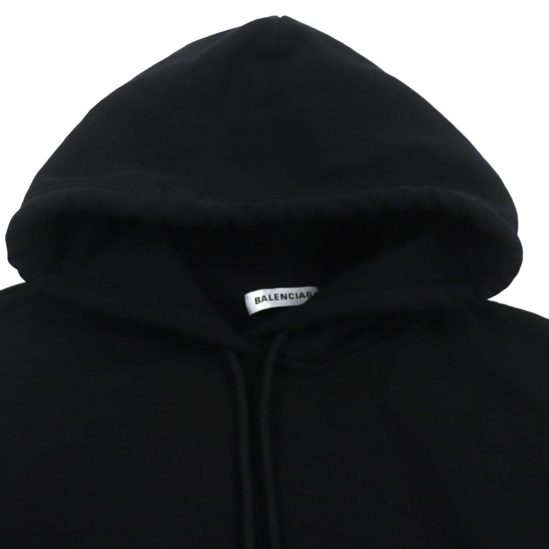 Top Quality Balenciaga Cotton Logo Print Pullover Hoodie