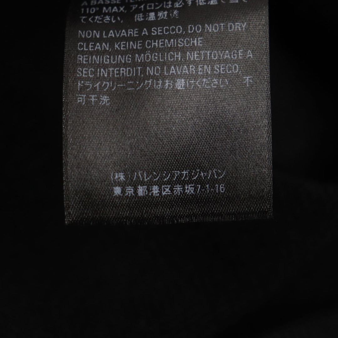 Top Quality Balenciaga Cotton Logo Print Pullover Hoodie