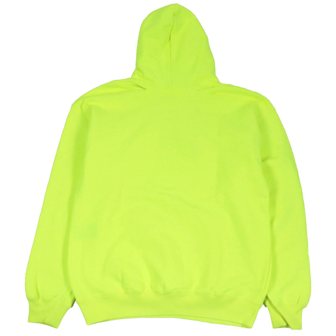 Top Quality Balenciaga BB Logo Oversized Hoodie Neon Yellow