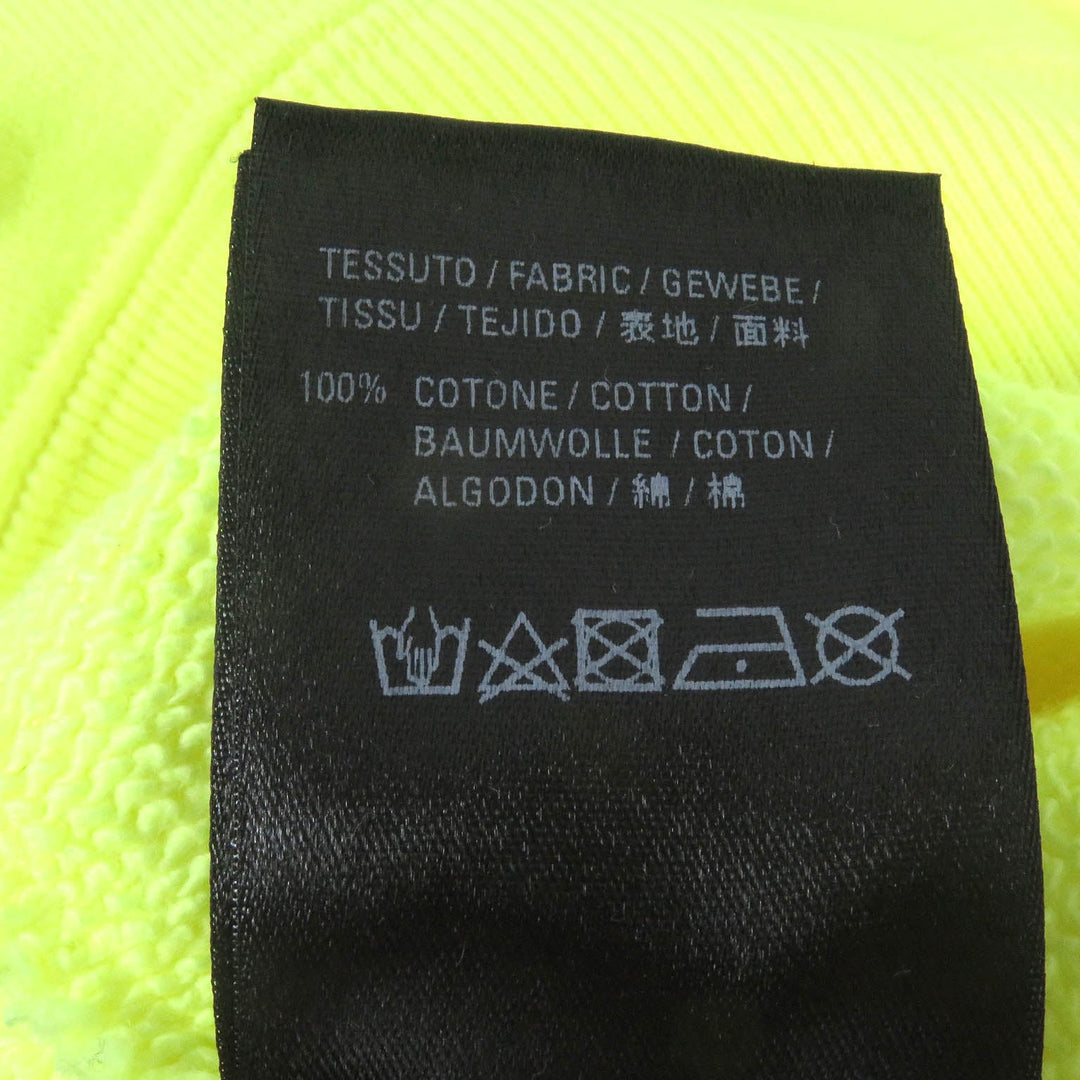 Top Quality Balenciaga BB Logo Oversized Hoodie Neon Yellow