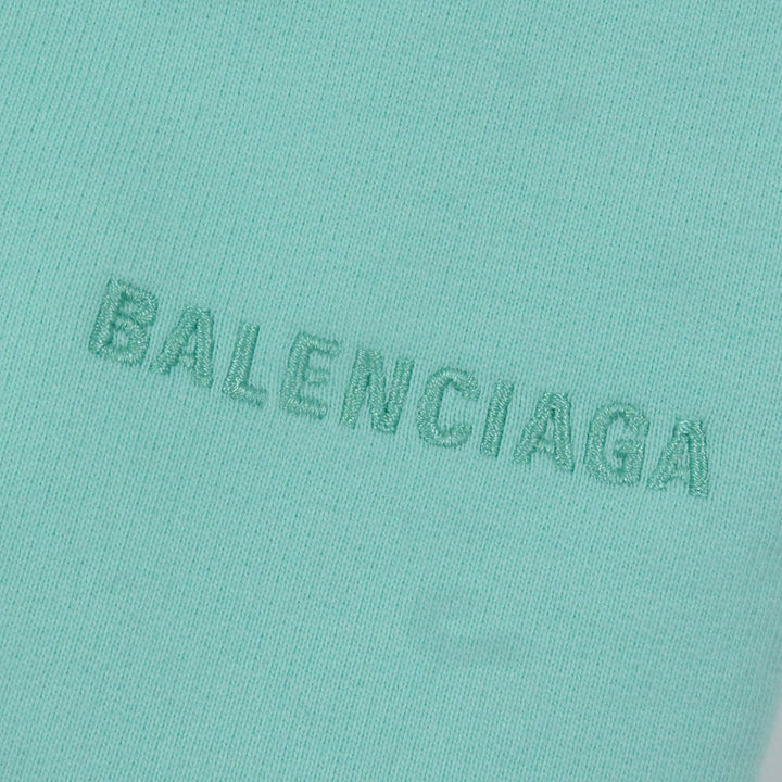 Top Quality Balenciaga Logo Joggers Pants Mint S