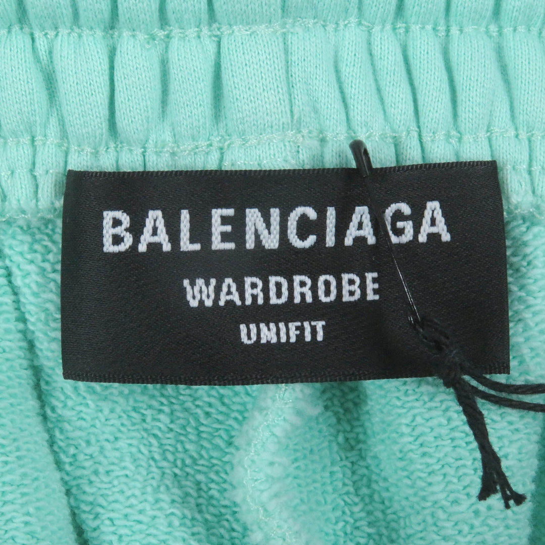 Top Quality Balenciaga Logo Joggers Pants Mint S