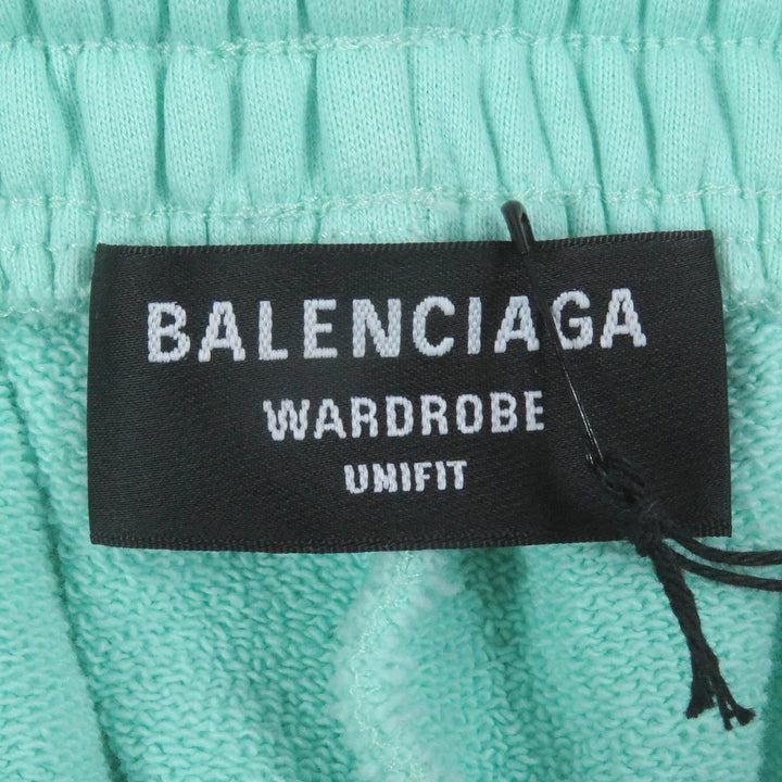 Top Quality Balenciaga Logo Joggers Pants Mint S
