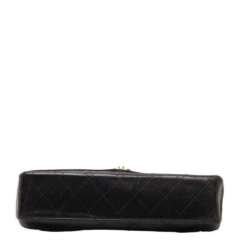 Top Quality Chanel Matrasse Double Flap  Limited Handbag Chain Shoulder Bags Black  S  CHANEL