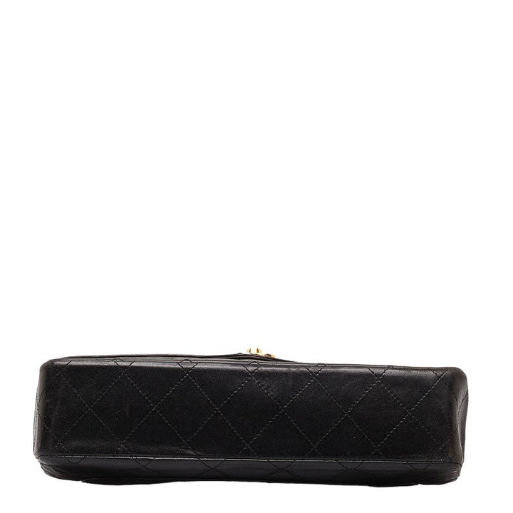 Top Quality Chanel Matrasse Double Flap  Limited Handbag Chain Shoulder Bags Black  S  CHANEL