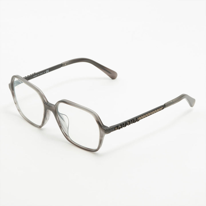 Top Quality Chanel 3417 Glasses GP  Black Kids Clothes Shredded Distorted