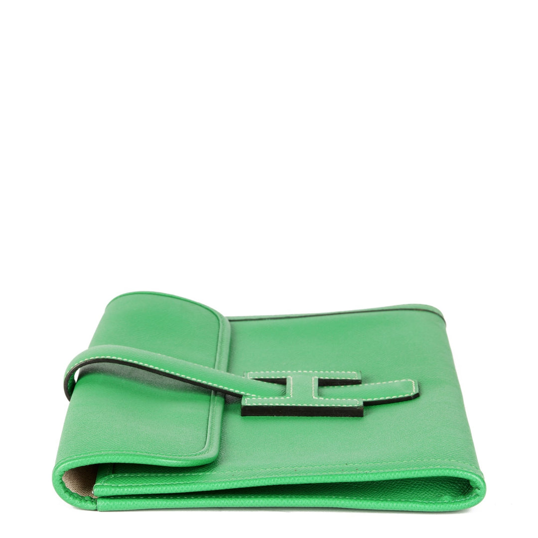 Hermes Cactus Epsom Leather Jige 29 Clutch