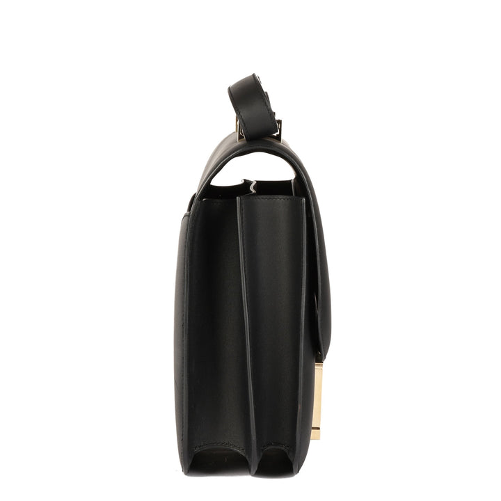 Top quality Hermes Black Sombrero Leather Constance Cartable Shoulder Bag
