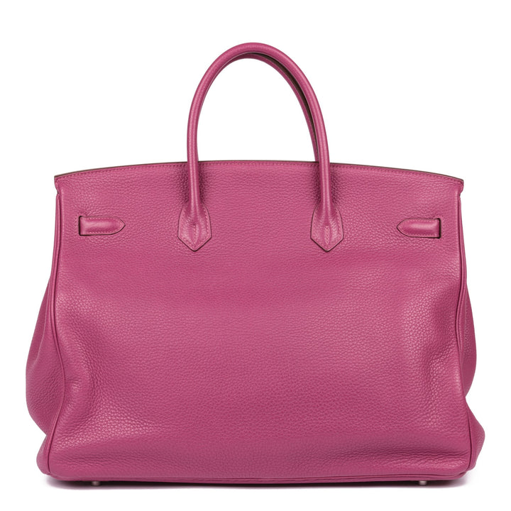 Top quality Hermes Tosca Togo Leather Birkin 40cm Retourne Tote