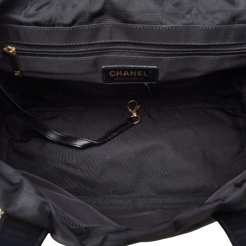 Top Quality Chanel Black New Travel Line Shoulder Bag
