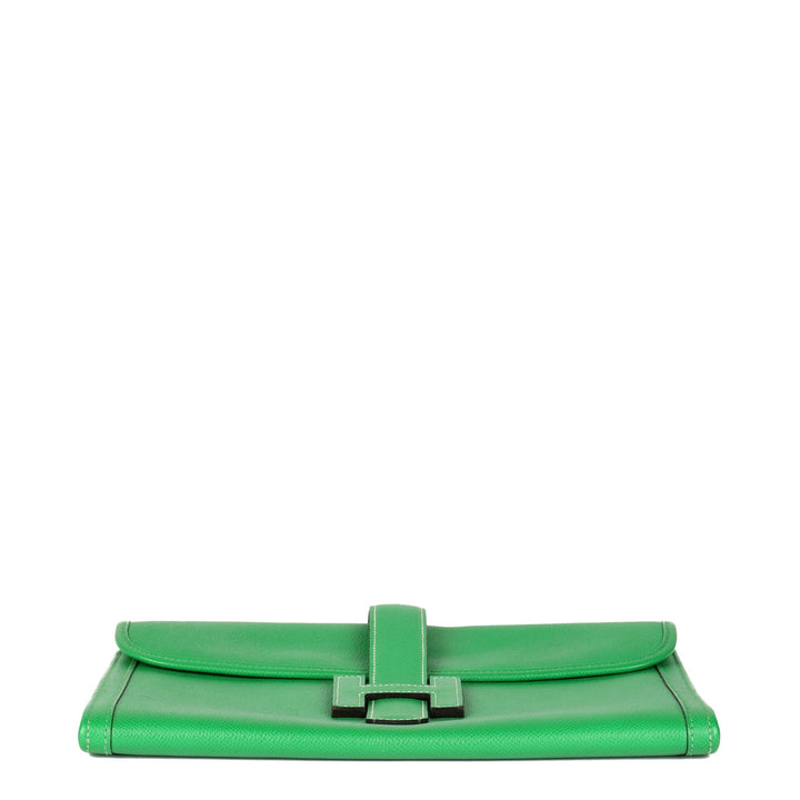 Hermes Cactus Epsom Leather Jige 29 Clutch
