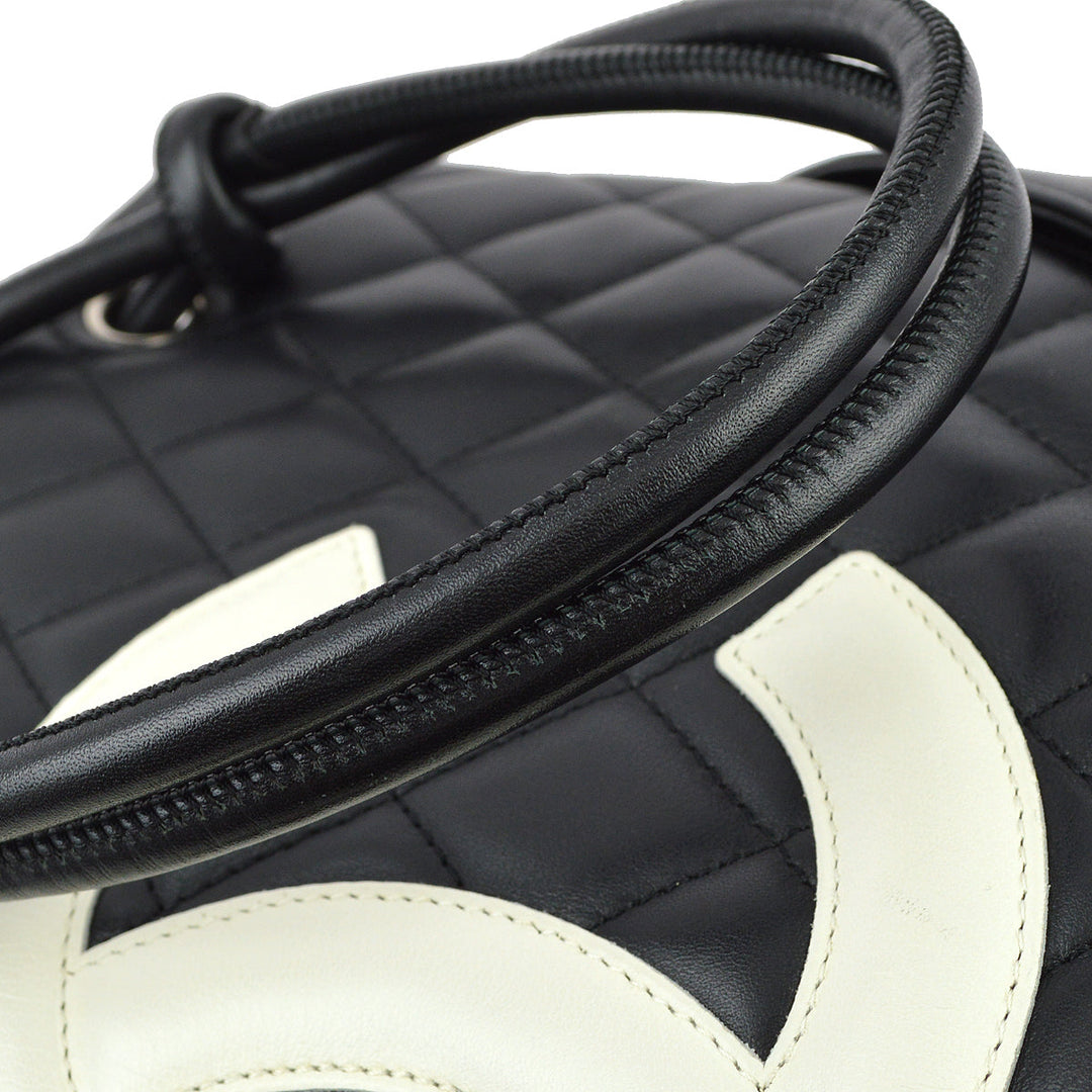 Top Quality Chanel Black Calfskin Cambon Ligne Tote Handbag