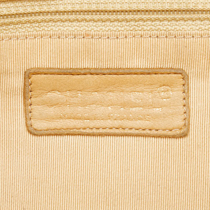 Top Quality Chanel Tote Shopper Bag in Caviar Leather Beige Ladies